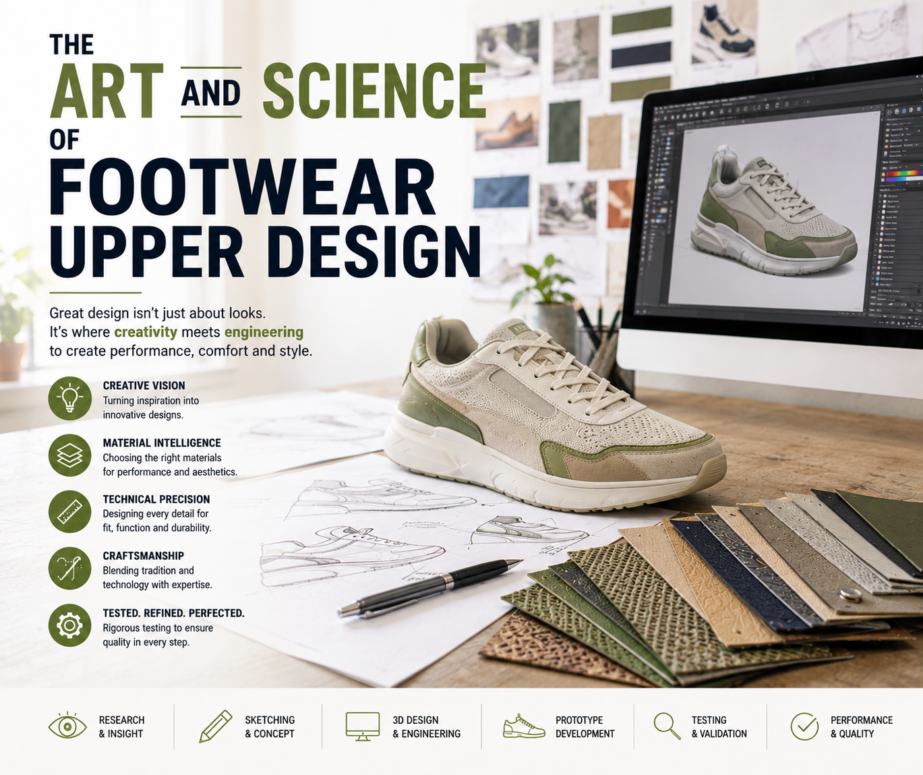 The Art and Science of Footwear Upper Design