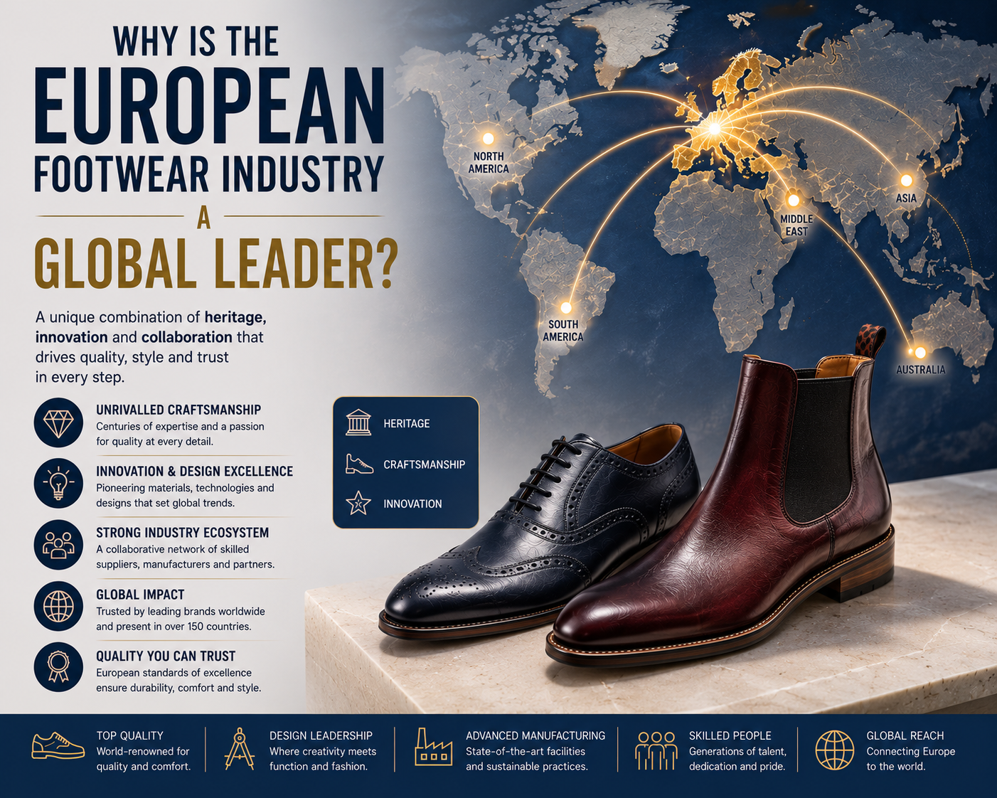 Why Is the European Footwear Industry a Global Leader